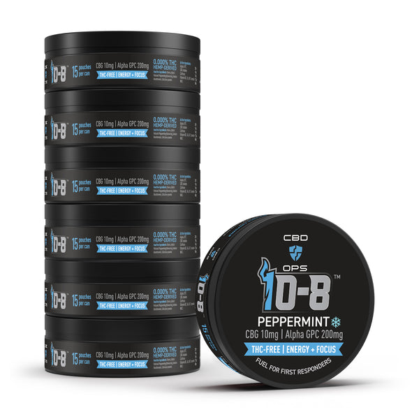 10-8 Nootropic Pouches (Nicotine-Free) - cbdops
